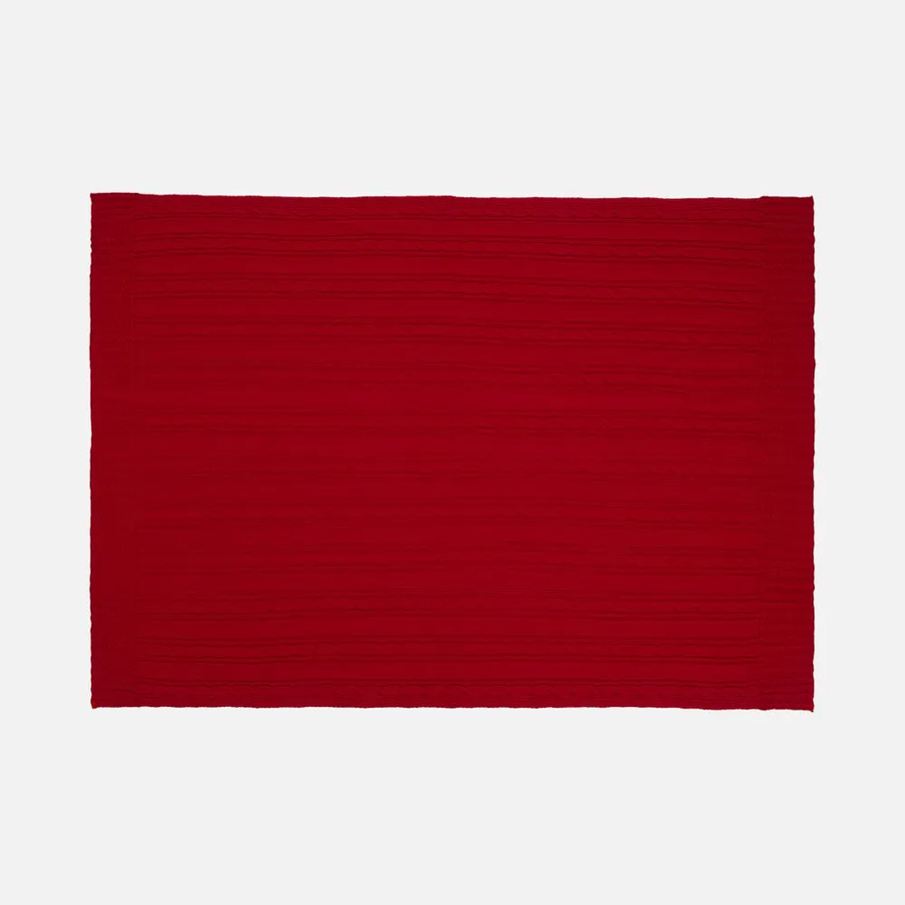 Плед Remitti, красный заказать онлайн с вашим дизайном на заказ в Москве и области