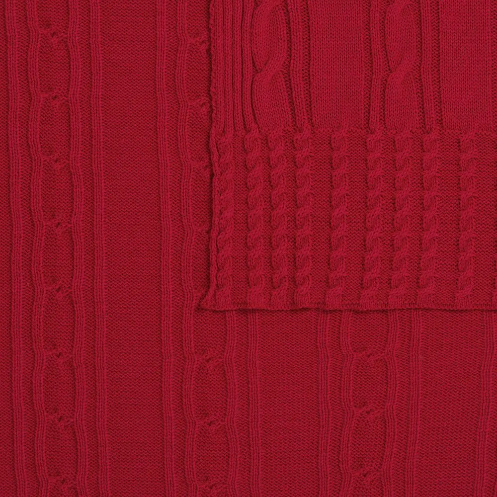 Плед Remitti, красный заказать онлайн с вашим дизайном на заказ в Москве и области