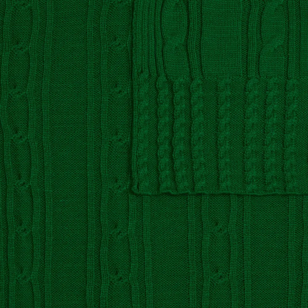 Плед Remitti, глубокий зеленый заказать онлайн с вашим дизайном на заказ в Москве и области