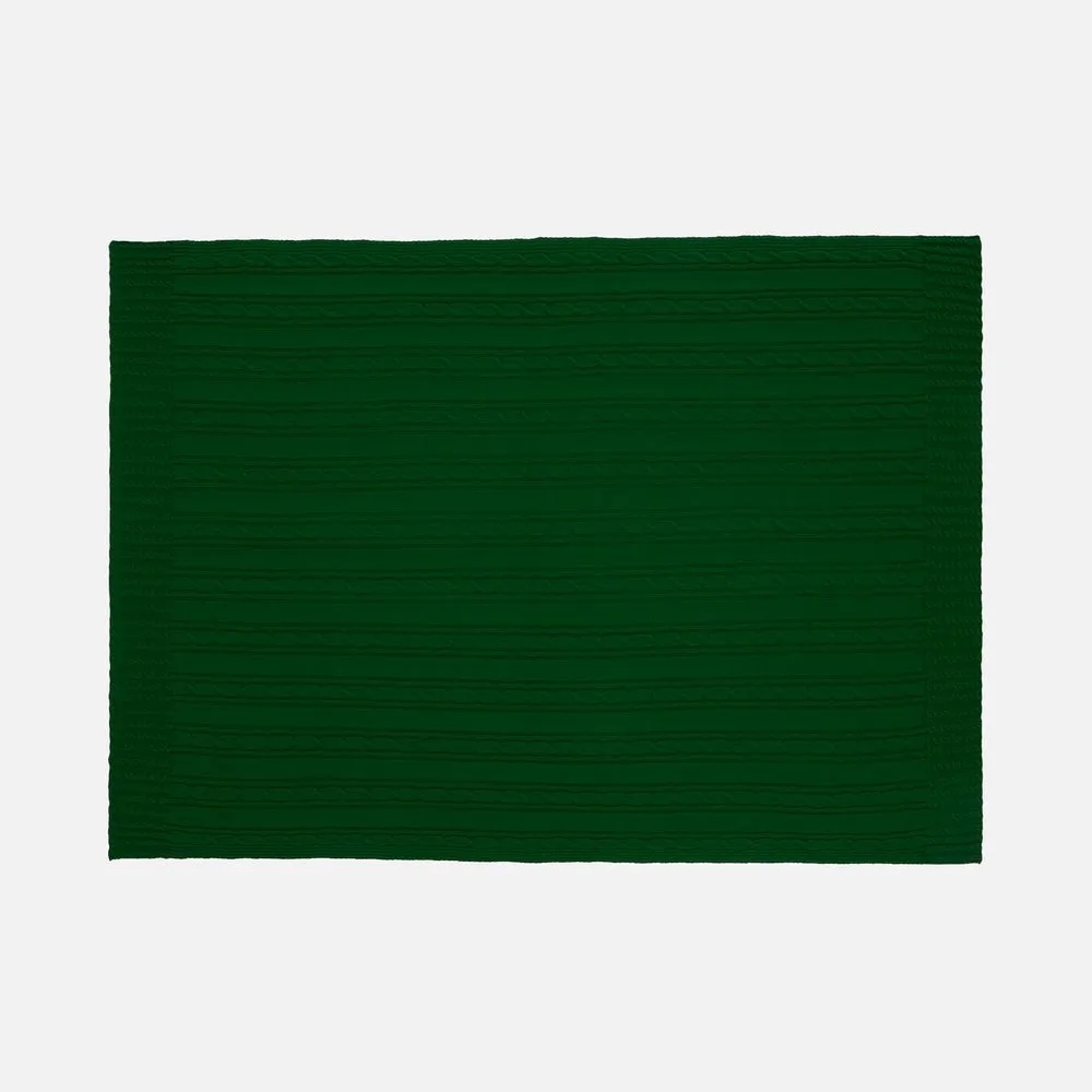 Плед Remitti, глубокий зеленый заказать онлайн с вашим дизайном на заказ в Москве и области