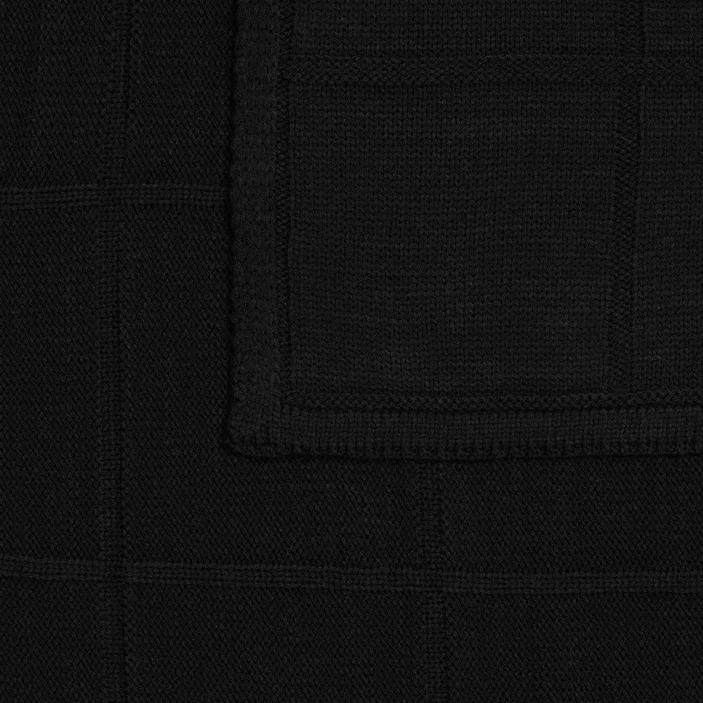 Плед Chainfield, черный заказать онлайн с вашим дизайном на заказ в Москве и области