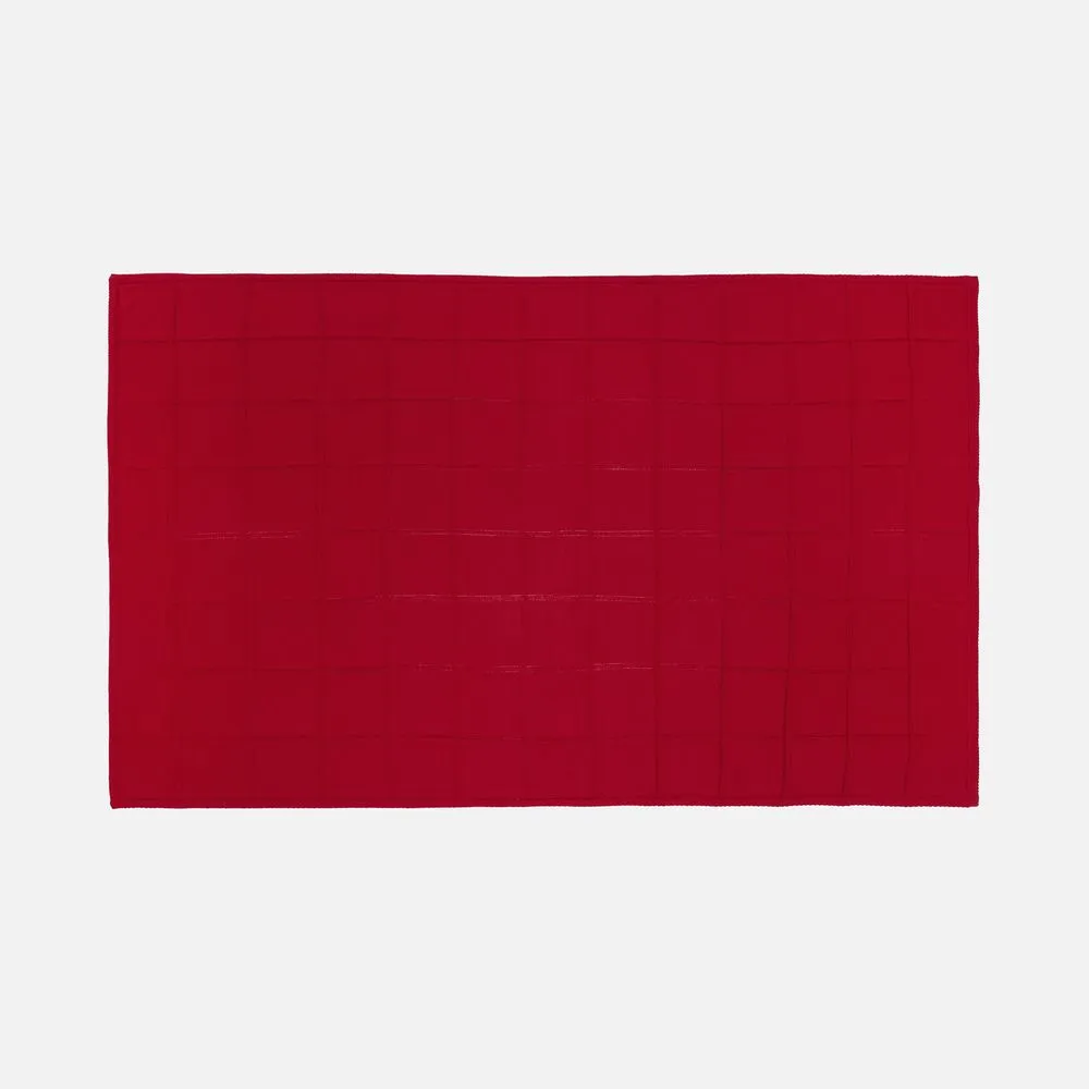 Плед Chainfield, красный заказать онлайн с вашим дизайном на заказ в Москве и области