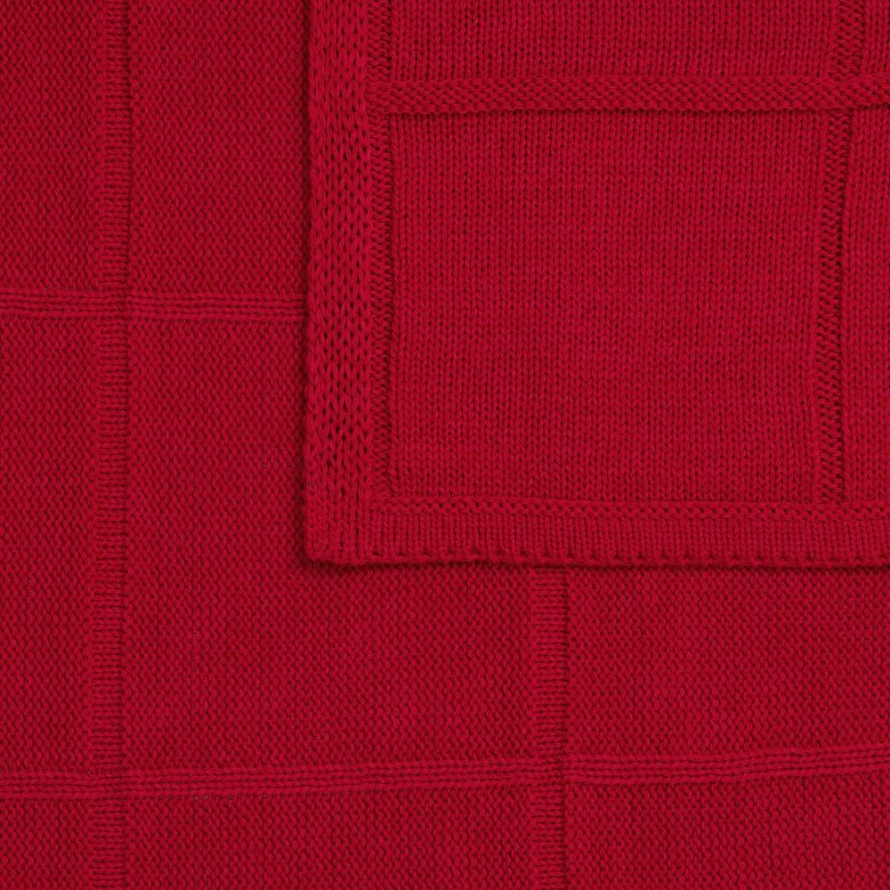 Плед Chainfield, красный заказать онлайн с вашим дизайном на заказ в Москве и области