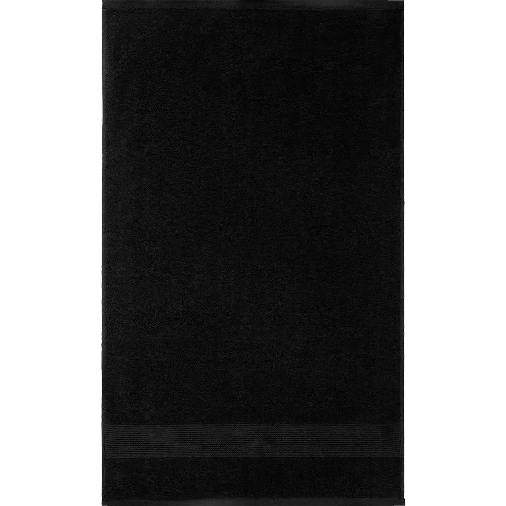 Полотенце махровое «Тиффани», большое, черное заказать онлайн с вашим дизайном на заказ в Москве и области