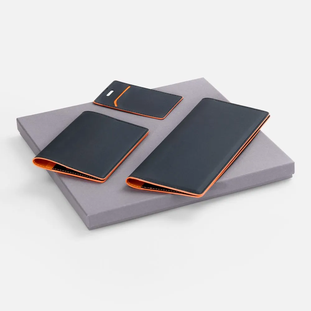 Набор Multimo Simple, черный с оранжевым заказать онлайн с вашим дизайном на заказ в Москве и области