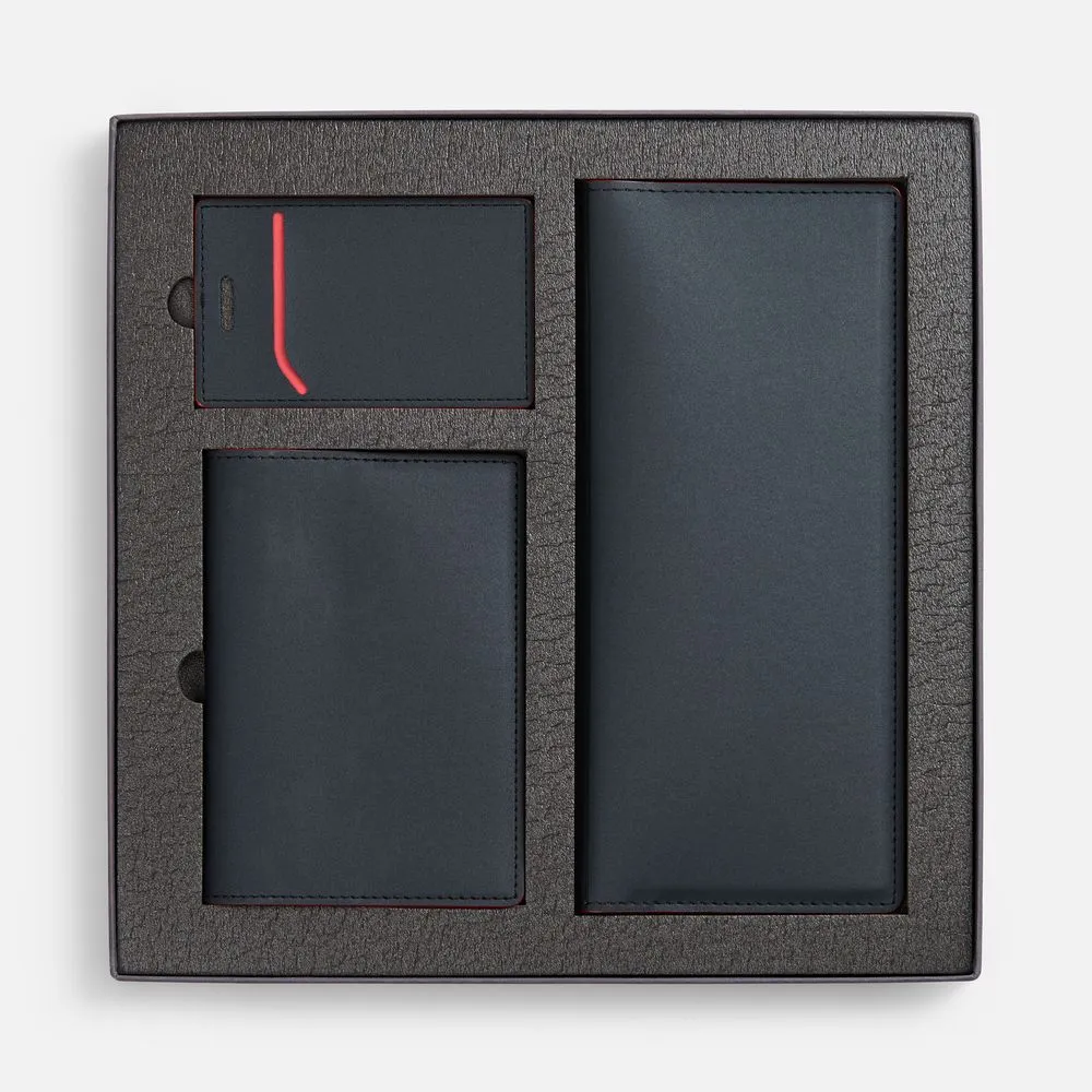 Набор Multimo Simple, черный с красным заказать онлайн с вашим дизайном на заказ в Москве и области