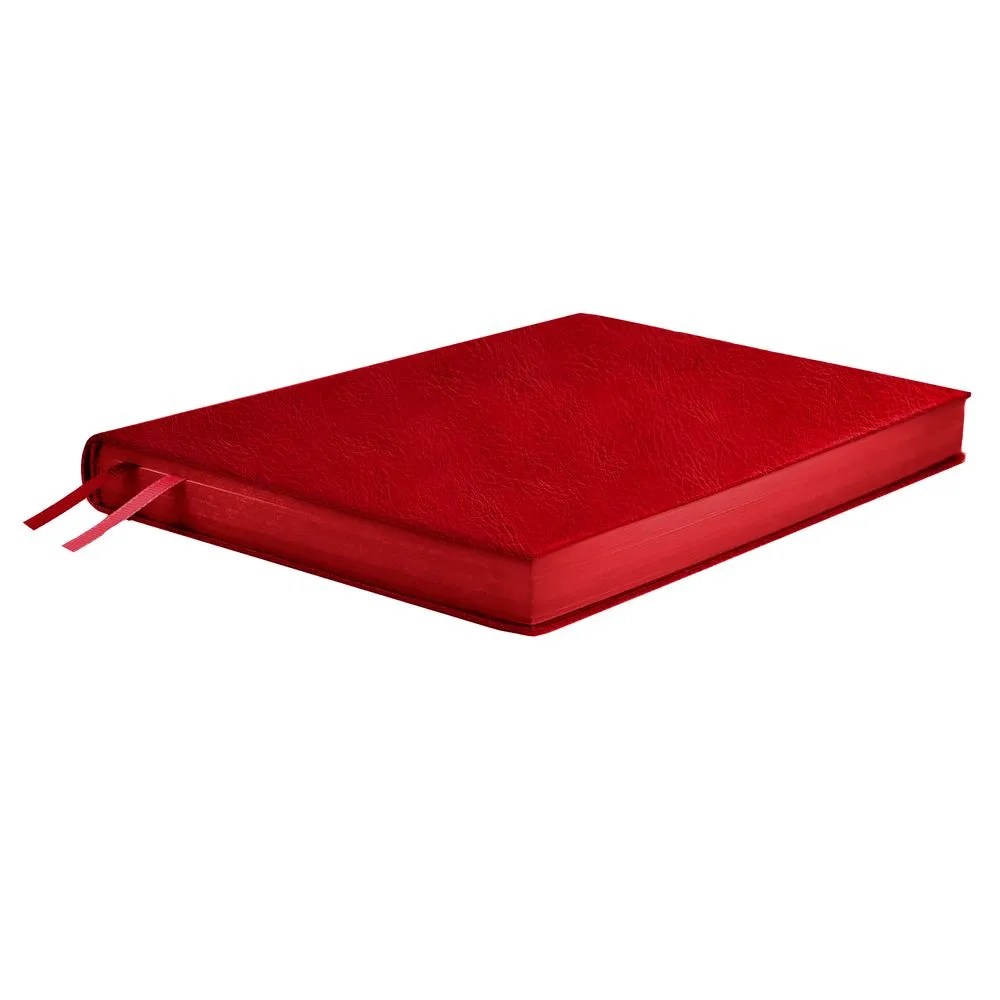 Ежедневник Merida, датированный, красный заказать онлайн с вашим дизайном на заказ в Москве и области