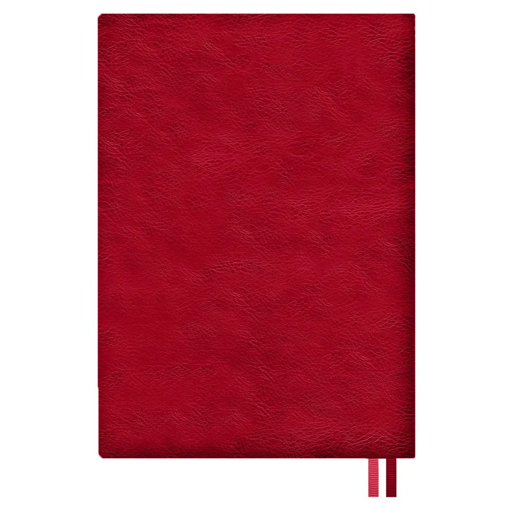 Ежедневник Merida, датированный, красный заказать онлайн с вашим дизайном на заказ в Москве и области
