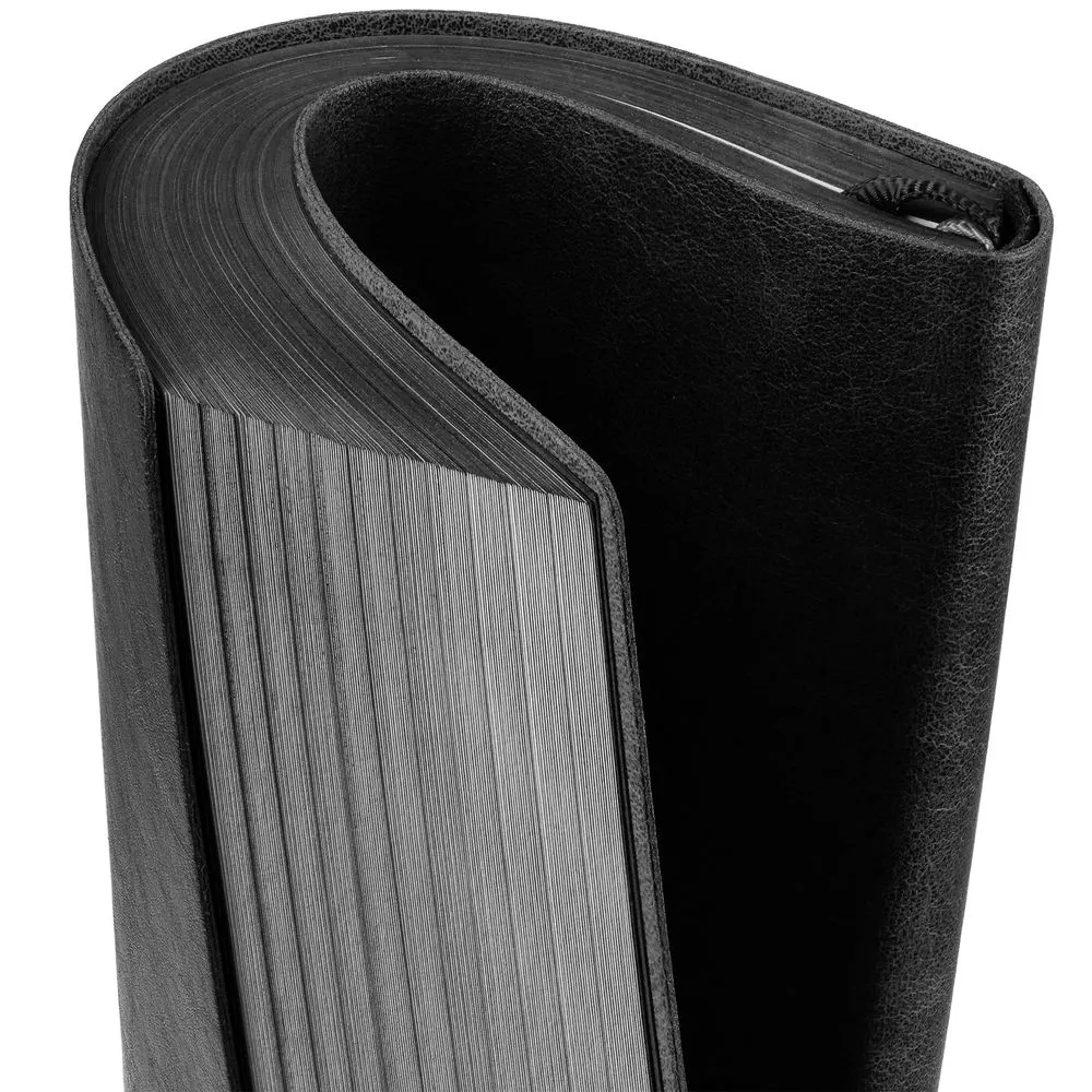 Ежедневник Merida, датированный, черный заказать онлайн с вашим дизайном на заказ в Москве и области