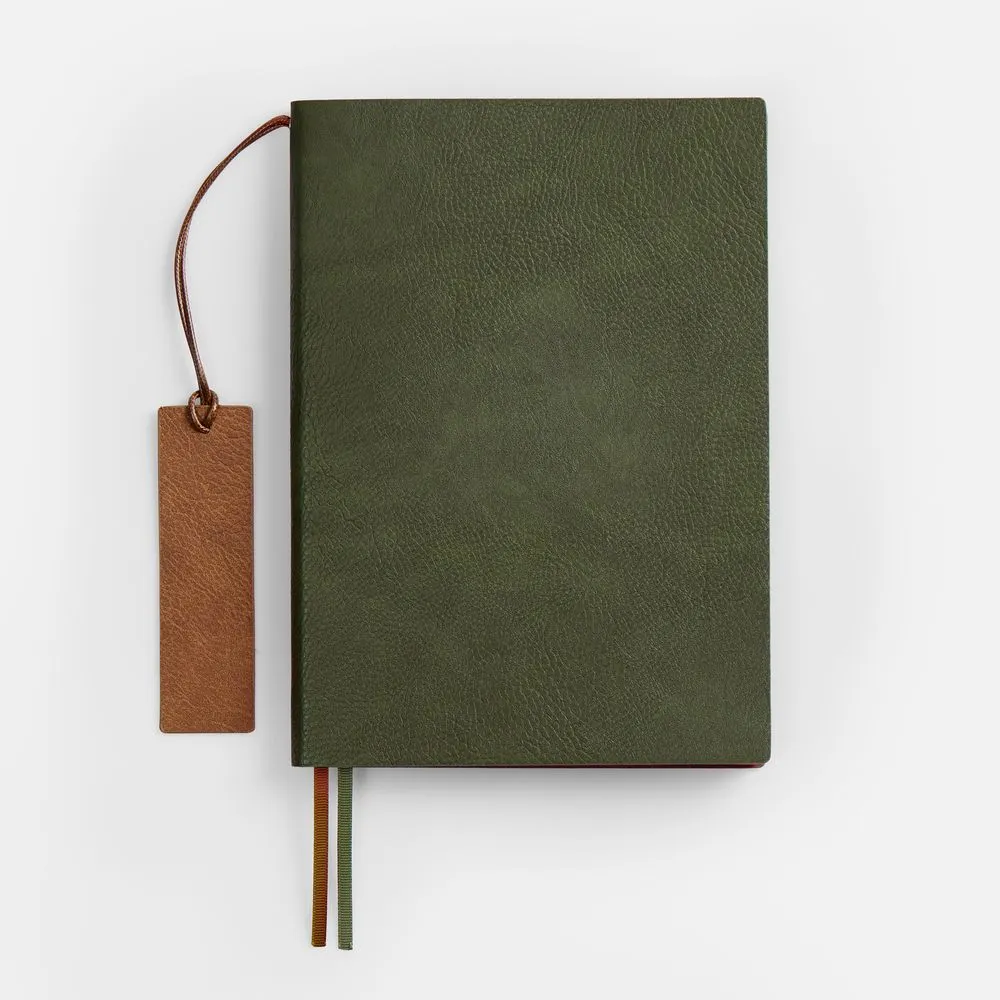 Ежедневник Avila, недатированный, зеленый заказать онлайн с вашим дизайном на заказ в Москве и области