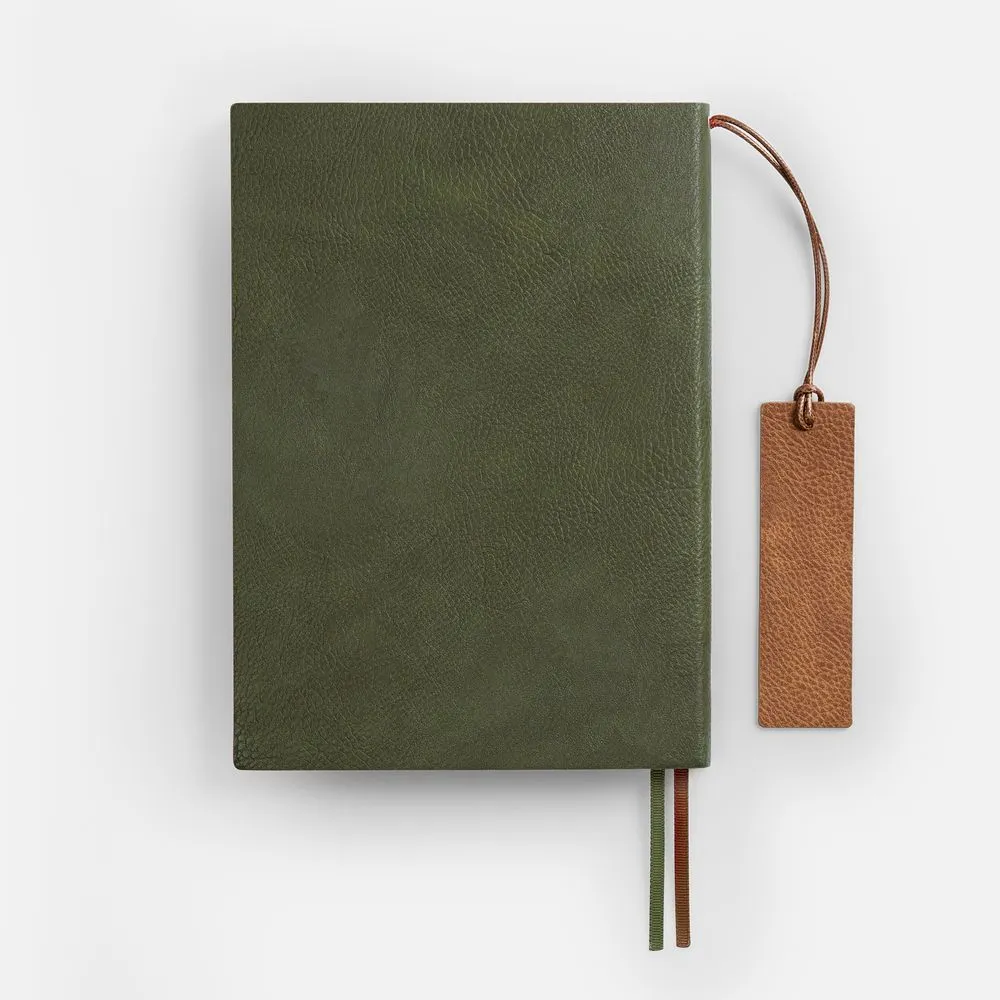 Ежедневник Avila, недатированный, зеленый заказать онлайн с вашим дизайном на заказ в Москве и области