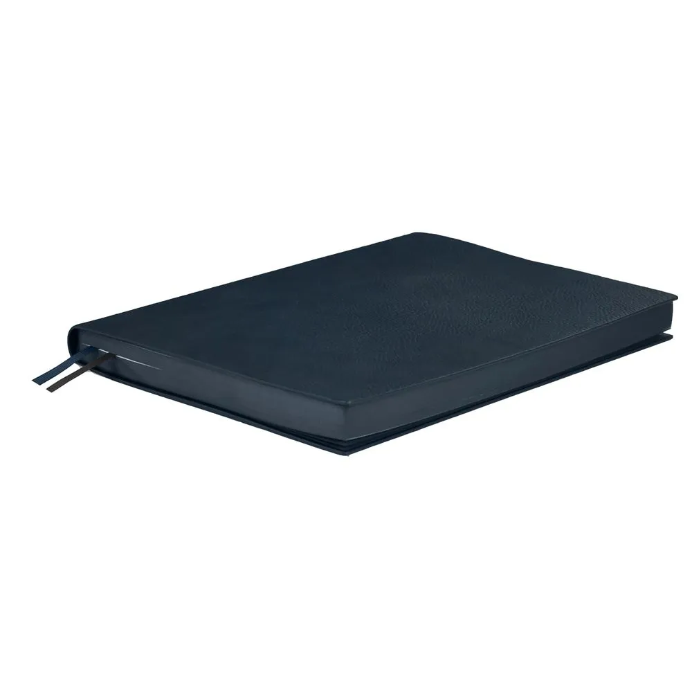 Ежедневник Avila, недатированный, синий заказать онлайн с вашим дизайном на заказ в Москве и области