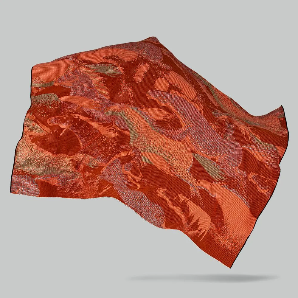 Плед «Огнегривые» заказать онлайн с вашим дизайном на заказ в Москве и области