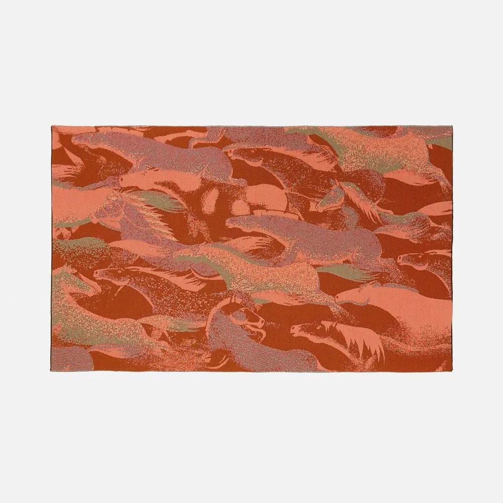 Плед «Огнегривые» заказать онлайн с вашим дизайном на заказ в Москве и области