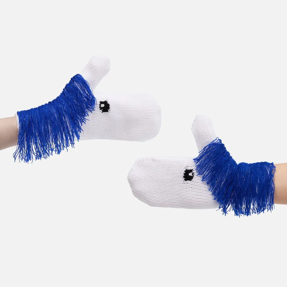 Варежки «Игогошки», с синей гривой заказать онлайн с вашим дизайном на заказ в Москве и области