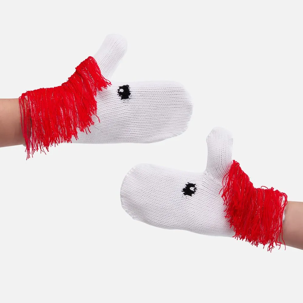 Варежки «Игогошки», с красной гривой заказать онлайн с вашим дизайном на заказ в Москве и области