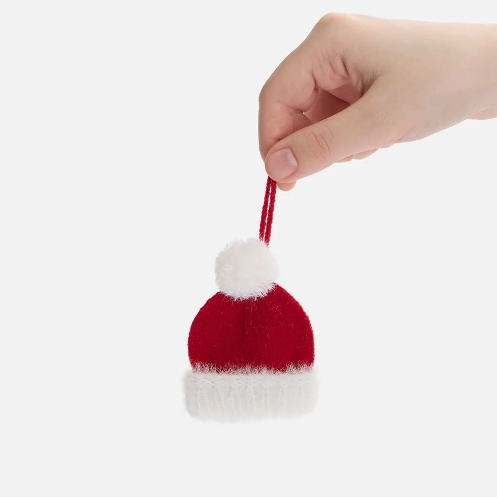 Подвеска на елку «Вьюжка», шапочка, красная заказать онлайн с вашим дизайном на заказ в Москве и области