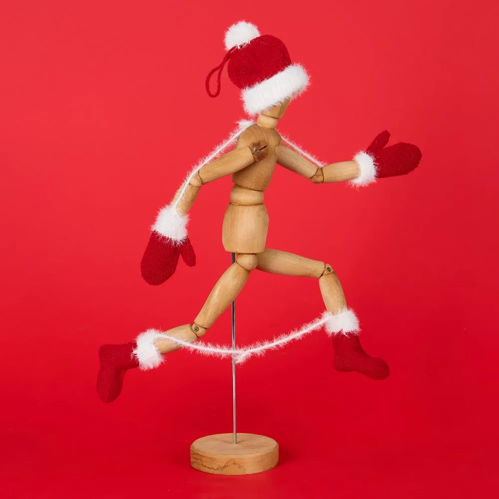 Подвеска на елку «Вьюжка», носочки, красная заказать онлайн с вашим дизайном на заказ в Москве и области