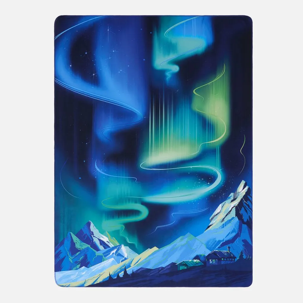 Флисовый плед «Сияй!» заказать онлайн с вашим дизайном на заказ в Москве и области