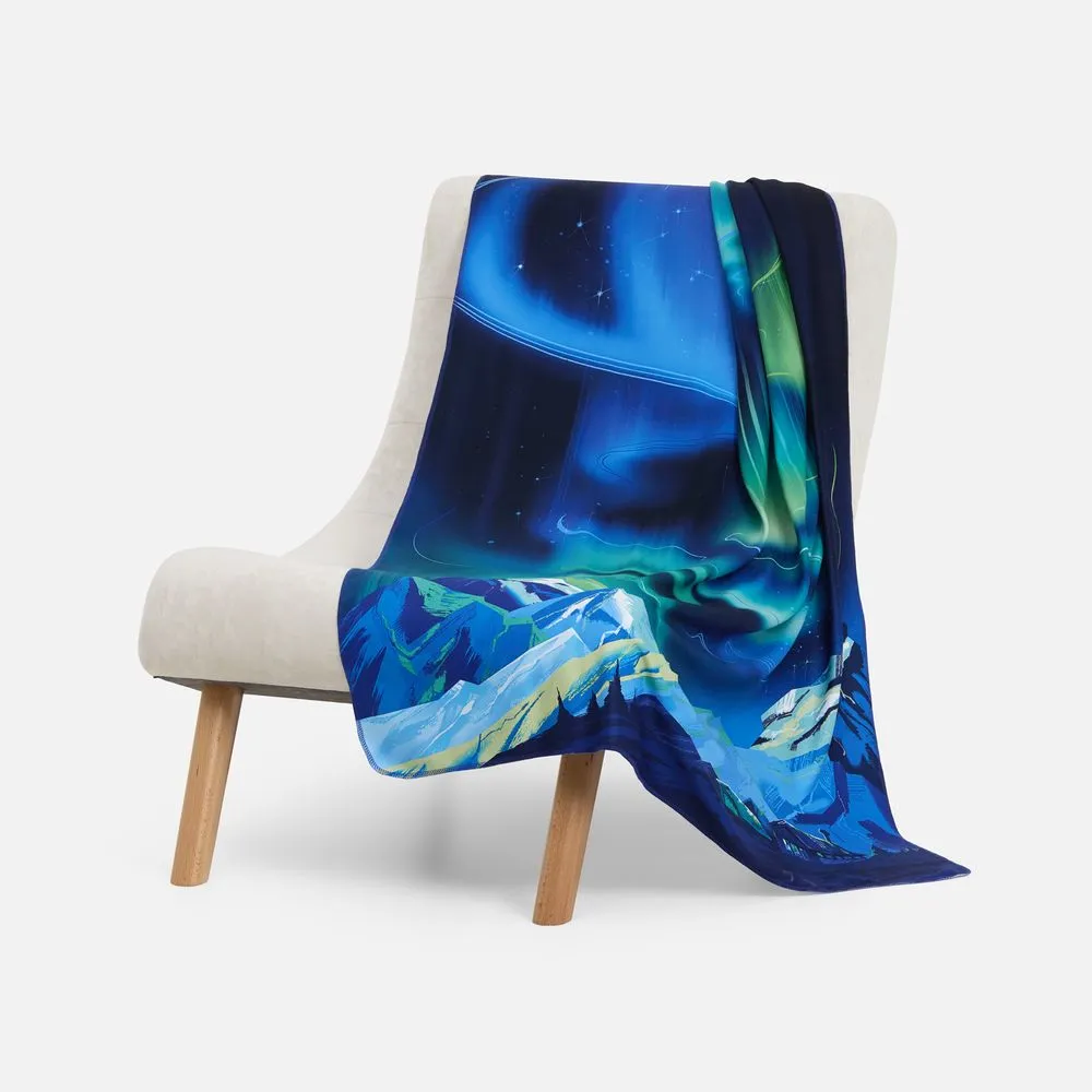 Флисовый плед «Сияй!» заказать онлайн с вашим дизайном на заказ в Москве и области