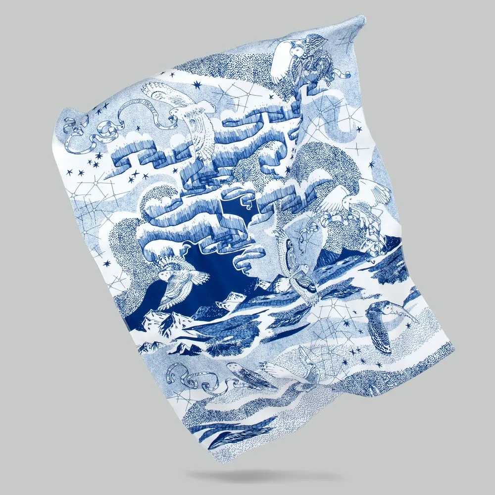 Флисовый плед «Чудеса прилетели» заказать онлайн с вашим дизайном на заказ в Москве и области