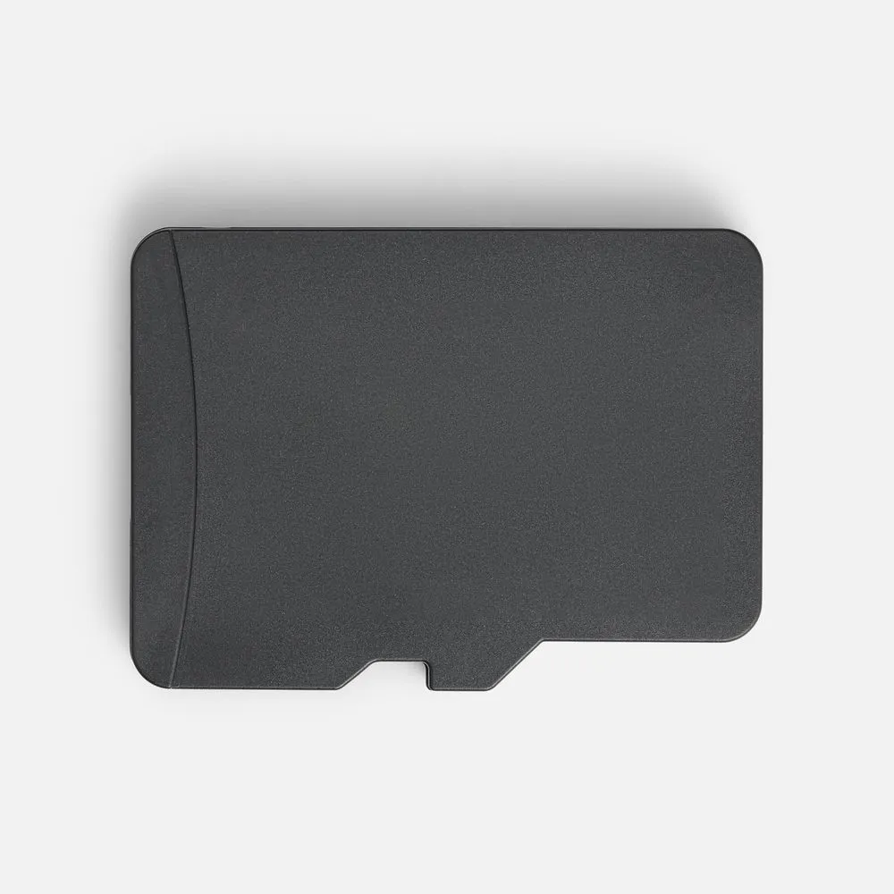 Футляр для карт памяти и SIM-карт Multitask, черный заказать онлайн с вашим дизайном на заказ в Москве и области