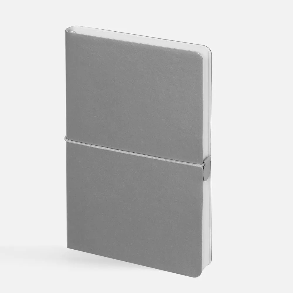 Ежедневник Waltz, недатированный, серебристый заказать онлайн с вашим дизайном на заказ в Москве и области