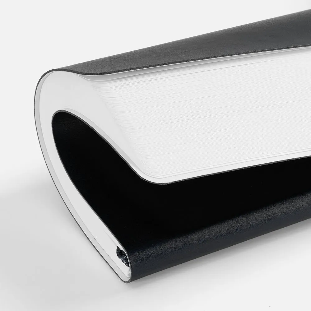 Ежедневник Waltz, недатированный, черный заказать онлайн с вашим дизайном на заказ в Москве и области