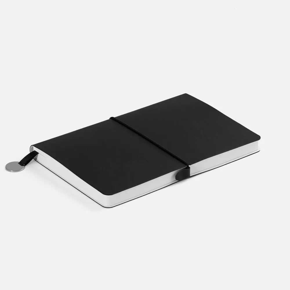 Ежедневник Waltz, недатированный, черный заказать онлайн с вашим дизайном на заказ в Москве и области