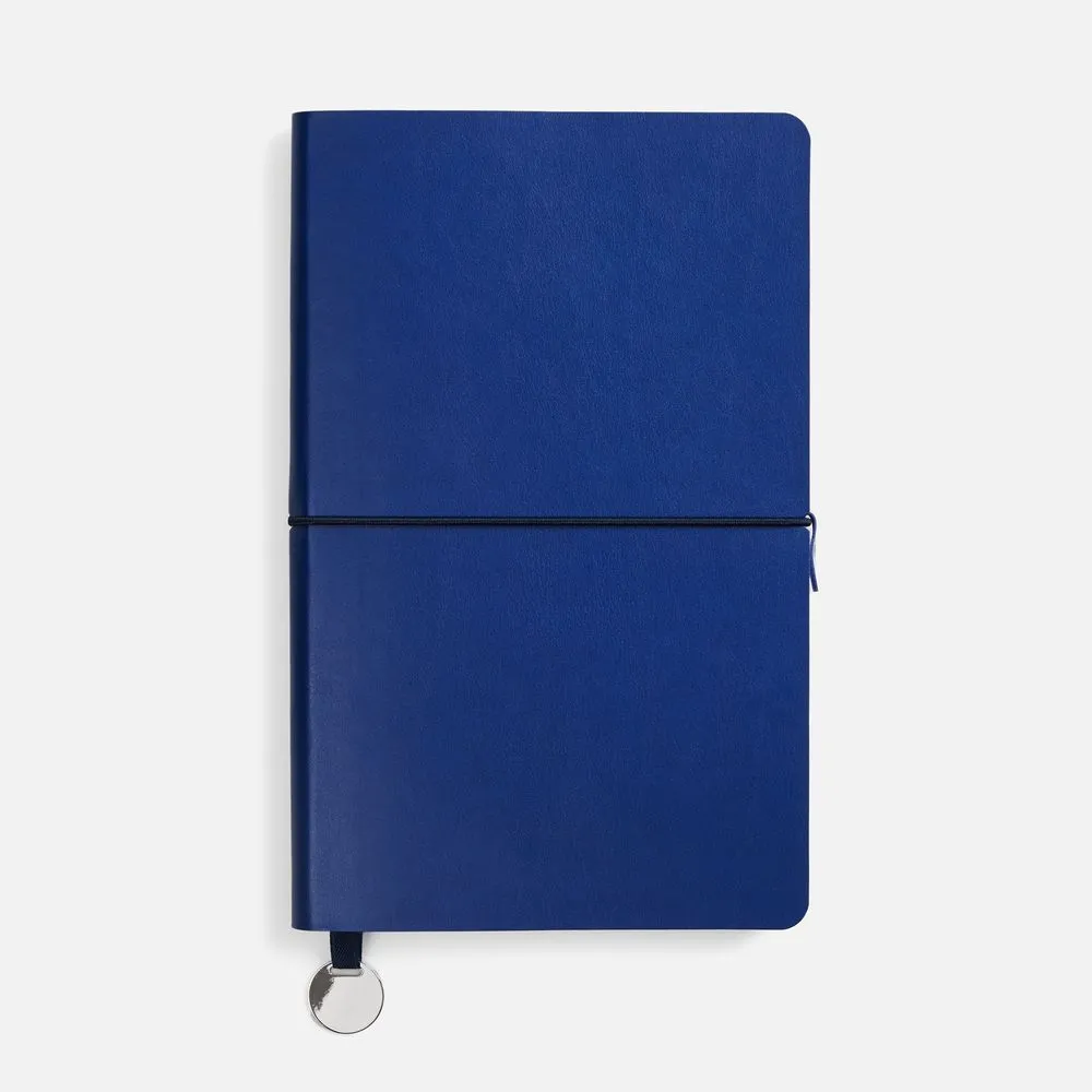 Ежедневник Waltz, недатированный, синий заказать онлайн с вашим дизайном на заказ в Москве и области