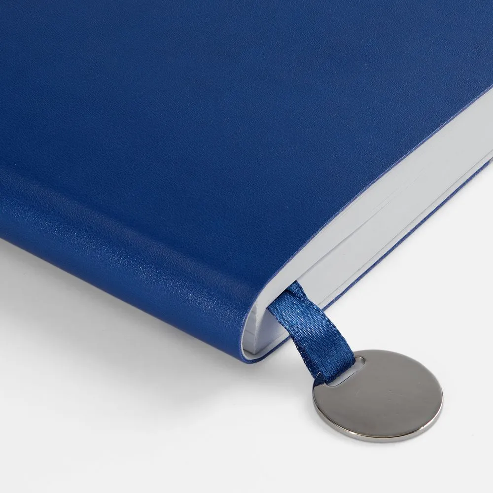 Ежедневник Waltz, недатированный, синий заказать онлайн с вашим дизайном на заказ в Москве и области