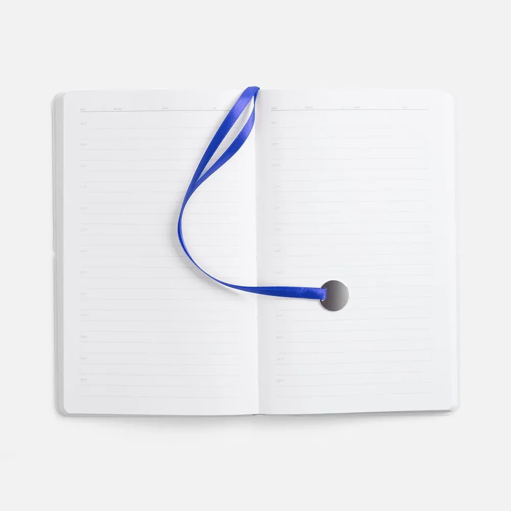 Ежедневник Waltz, недатированный, синий заказать онлайн с вашим дизайном на заказ в Москве и области