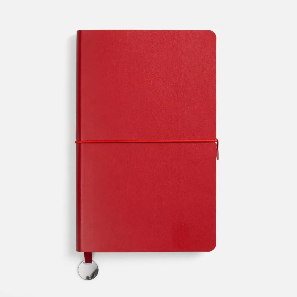 Ежедневник Waltz, недатированный, красный заказать онлайн с вашим дизайном на заказ в Москве и области
