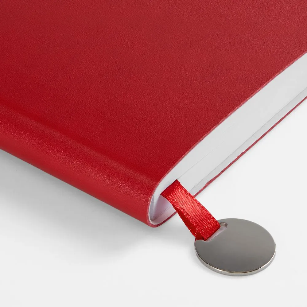 Ежедневник Waltz, недатированный, красный заказать онлайн с вашим дизайном на заказ в Москве и области