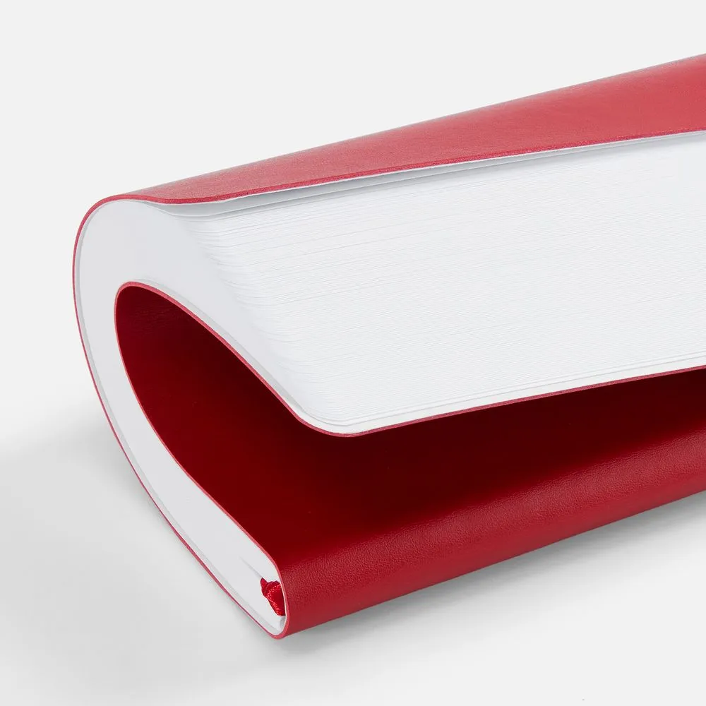 Ежедневник Waltz, недатированный, красный заказать онлайн с вашим дизайном на заказ в Москве и области