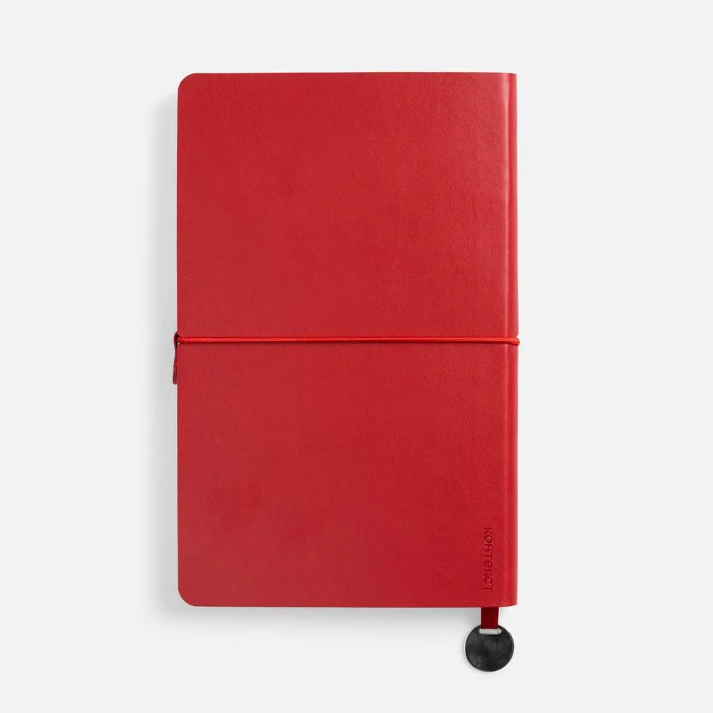 Ежедневник Waltz, недатированный, красный заказать онлайн с вашим дизайном на заказ в Москве и области