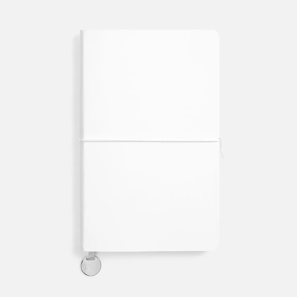 Ежедневник Waltz, недатированный, белый заказать онлайн с вашим дизайном на заказ в Москве и области