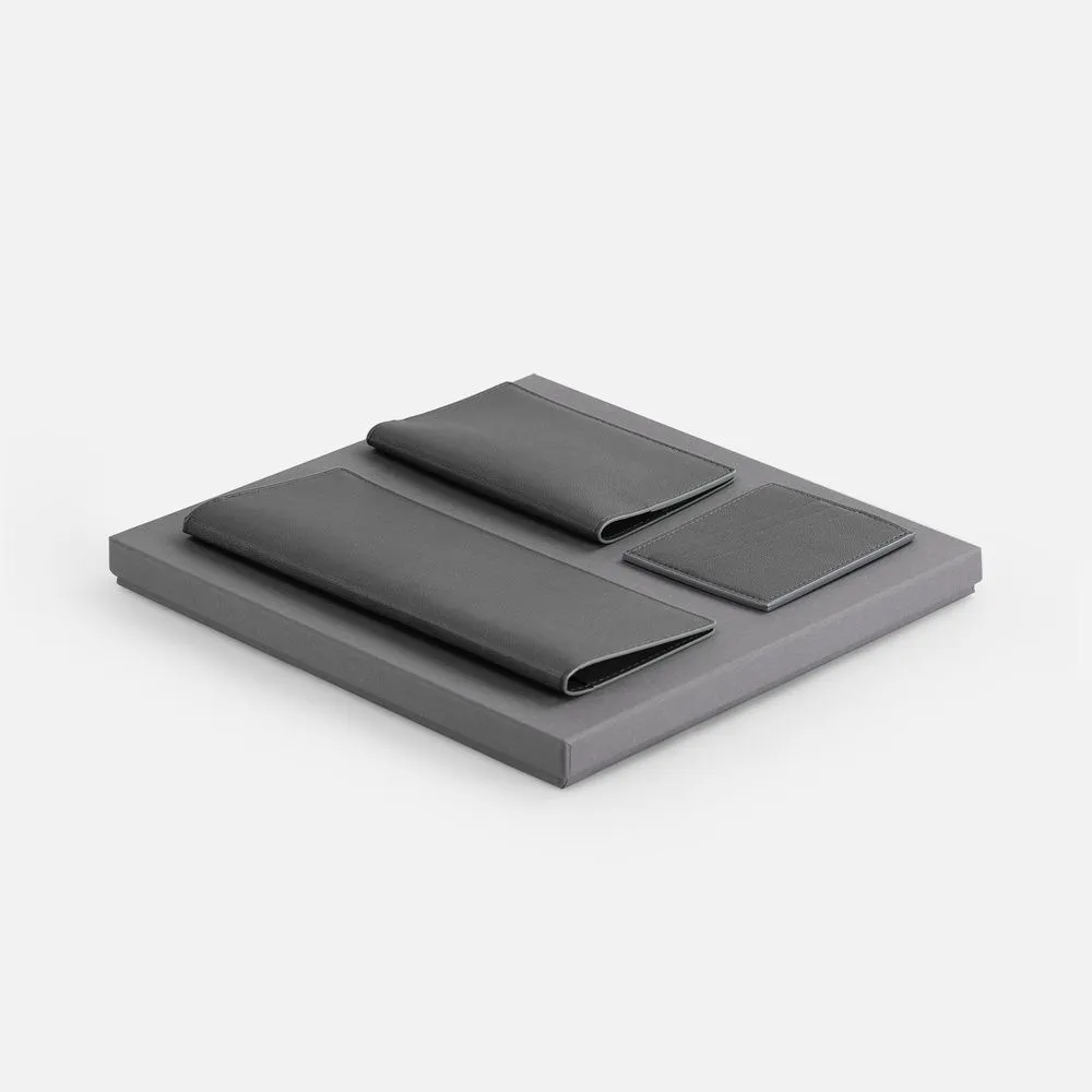 Набор Petrus Trio, серый заказать онлайн с вашим дизайном на заказ в Москве и области