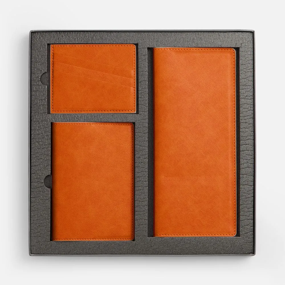 Набор Petrus Trio, оранжевый заказать онлайн с вашим дизайном на заказ в Москве и области