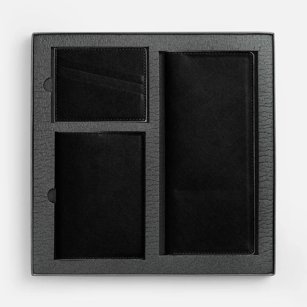 Набор Petrus Trio, черный заказать онлайн с вашим дизайном на заказ в Москве и области