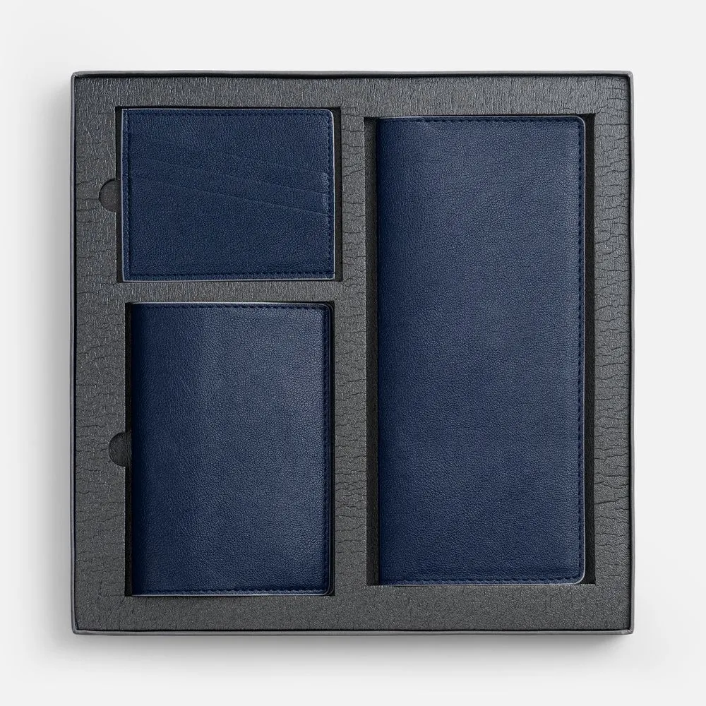 Набор Petrus Trio, синий заказать онлайн с вашим дизайном на заказ в Москве и области