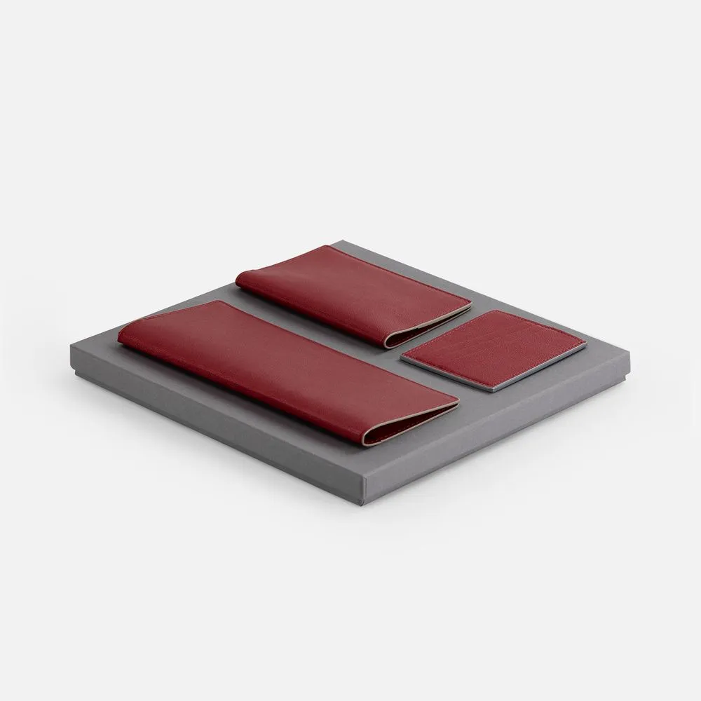 Набор Petrus Trio, красный заказать онлайн с вашим дизайном на заказ в Москве и области