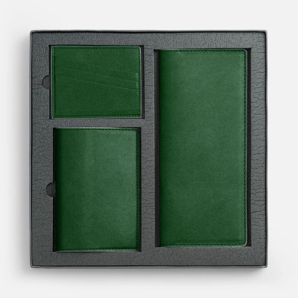 Набор Petrus Trio, зеленый заказать онлайн с вашим дизайном на заказ в Москве и области