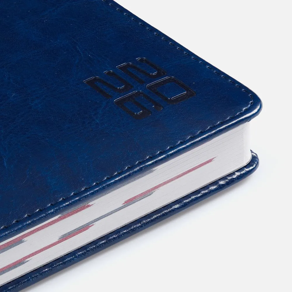 Ежедневник Faro, датированный, синий заказать онлайн с вашим дизайном на заказ в Москве и области