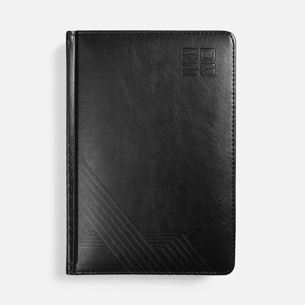 Ежедневник Faro, датированный, черный заказать онлайн с вашим дизайном на заказ в Москве и области