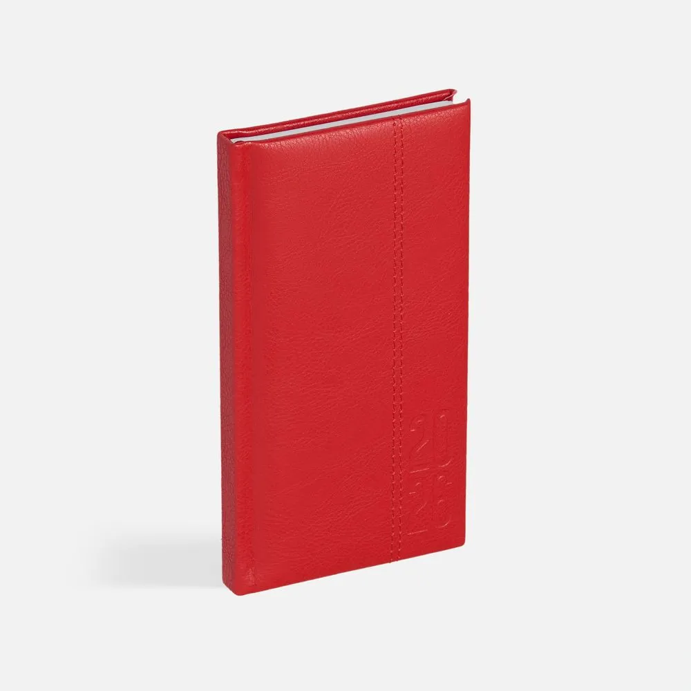 Еженедельник Baza, датированный, красный заказать онлайн с вашим дизайном на заказ в Москве и области