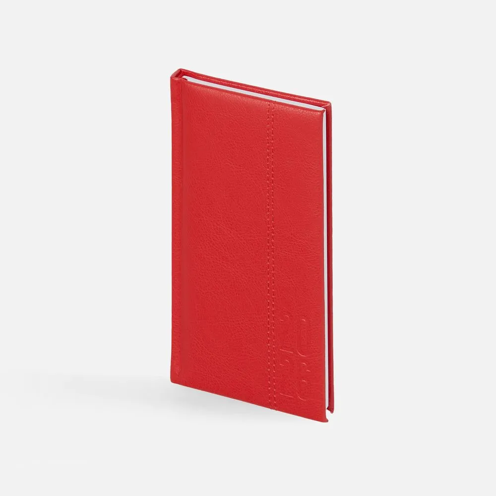 Еженедельник Baza, датированный, красный заказать онлайн с вашим дизайном на заказ в Москве и области