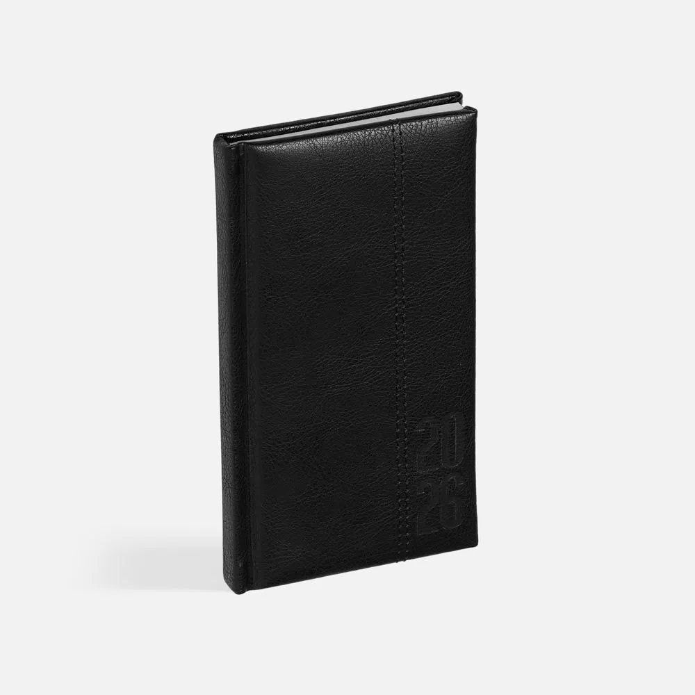 Еженедельник Baza, датированный, черный заказать онлайн с вашим дизайном на заказ в Москве и области