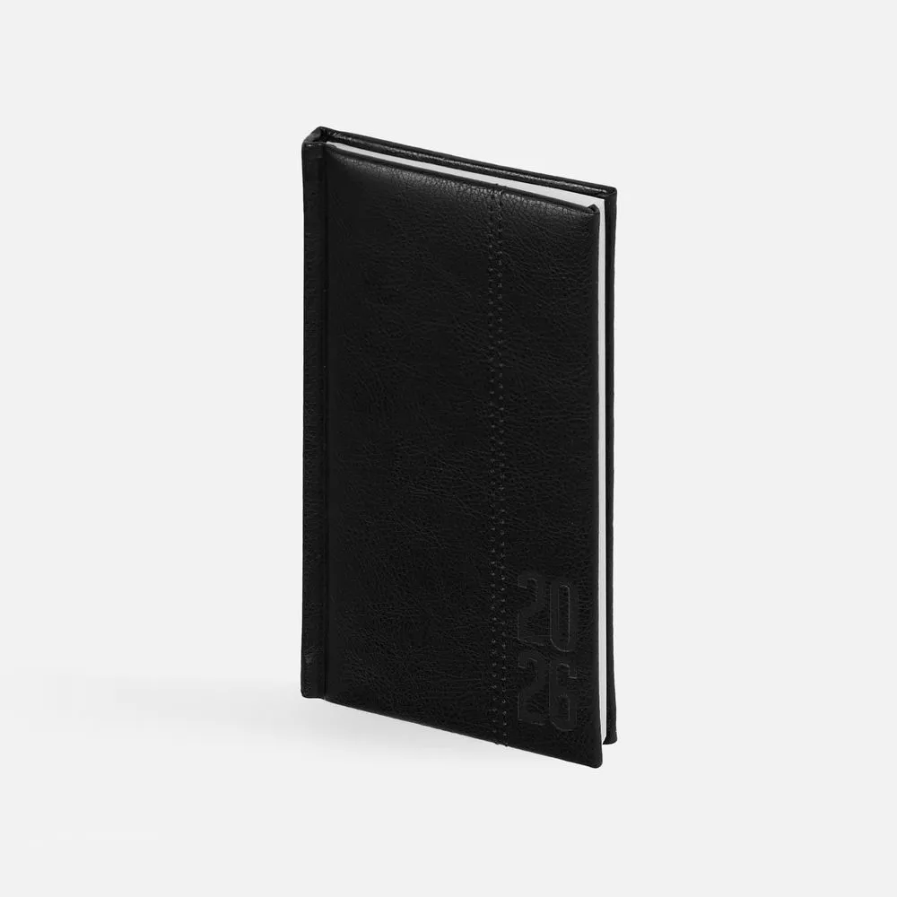 Еженедельник Baza, датированный, черный заказать онлайн с вашим дизайном на заказ в Москве и области