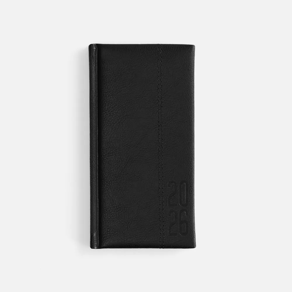 Еженедельник Baza, датированный, черный заказать онлайн с вашим дизайном на заказ в Москве и области